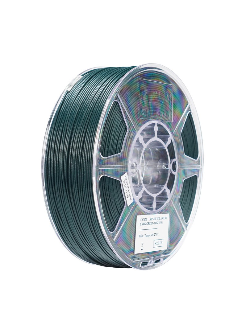 eSUN ABS-CF Filament ciemnozielony 1.75mm 1000g