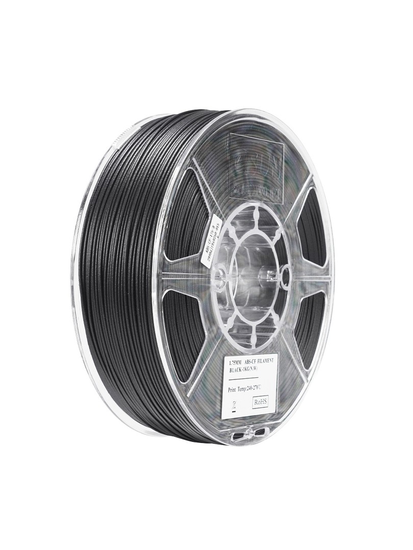 eSUN ABS-CF Filament czarny 1.75mm 1000g