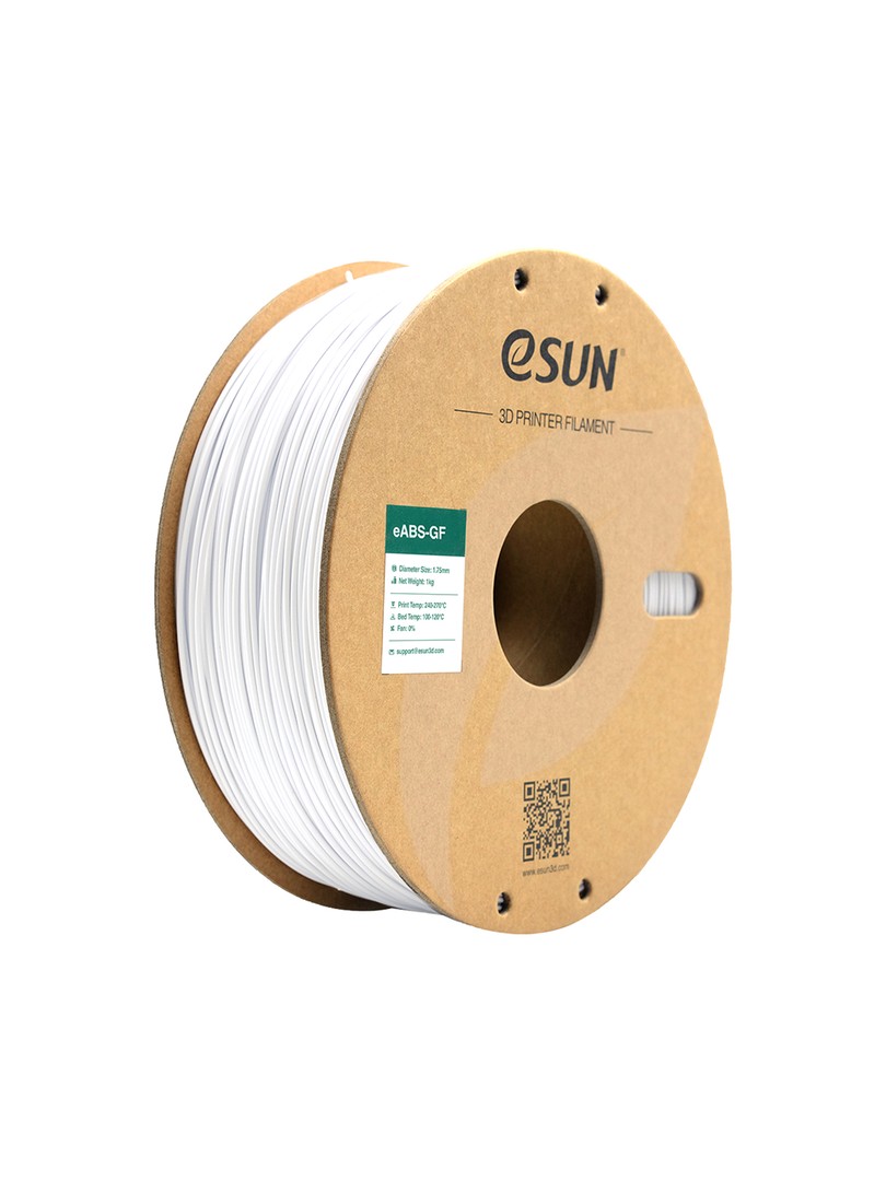 eSUN ABS-GF Filament Zimny Biały 1.75mm 1000g