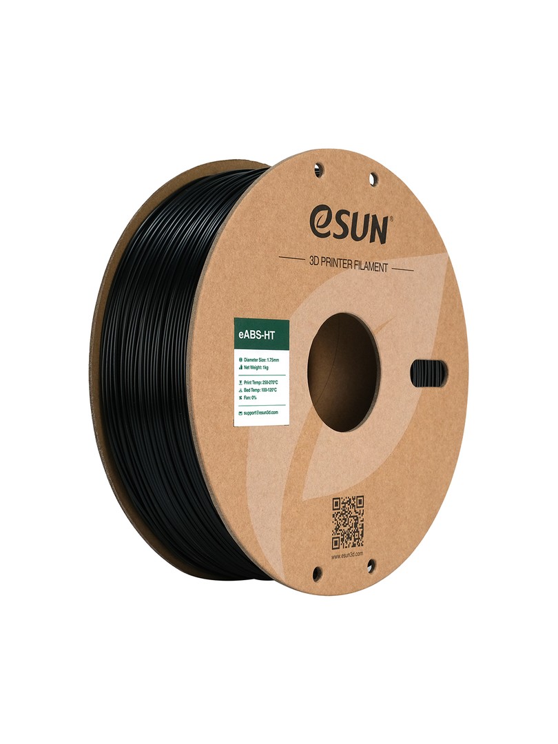 eSUN ABS-HT Filament 1.75mm 1000g Czarny