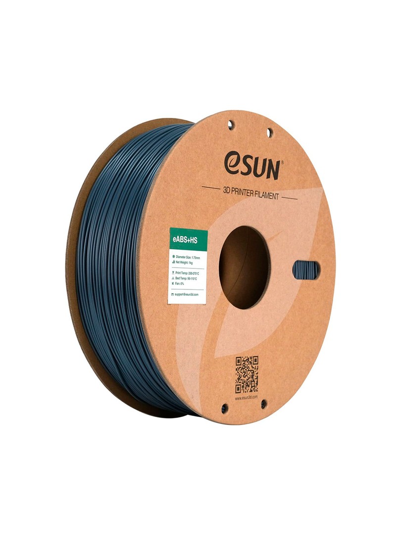 eSUN ABS+HS Filament szary 1.75mm 1000g papierowa szpula