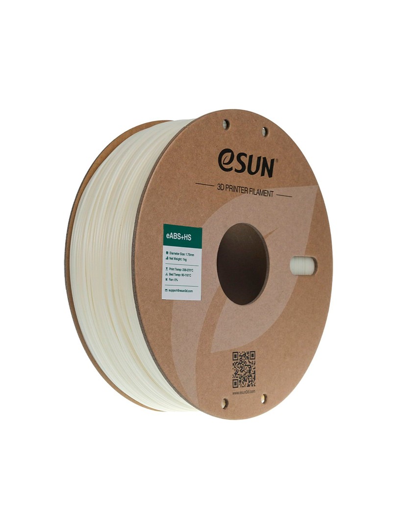 eSUN ABS+HS Filament naturalny 1.75mm 1000g papierowa szpula