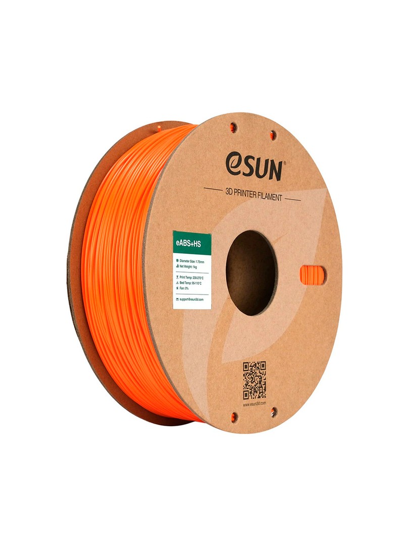 eSUN ABS+HS Filament pomarańczowy 1.75mm 1000g papierowa szpula