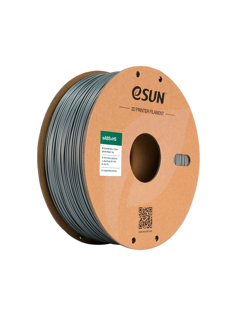 eSUN ABS+HS Filament srebrny 1.75mm 1000g papierowa szpula