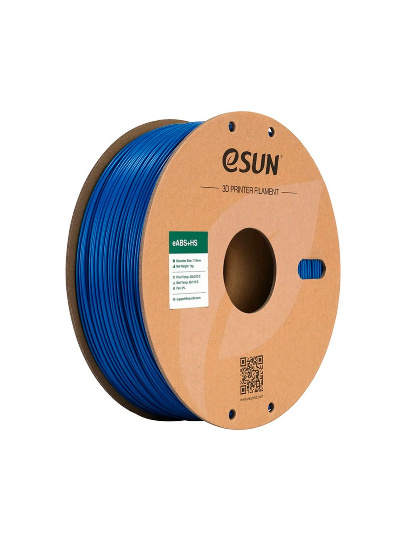 eSUN ABS+HS Filament niebieski 1.75mm 1000g papierowa szpula