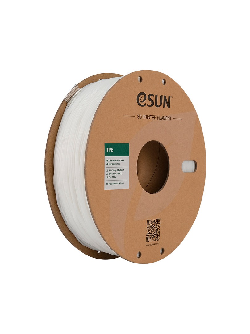 eSUN Lastic TPE 83A Filament naturalny 1.75mm 1000g papierowa szpula