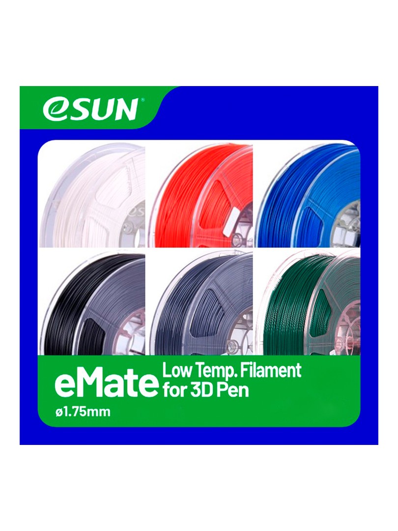 eSUN PLC Filament 1.75mm 500g Blue Matte 3D Pen Niebieski