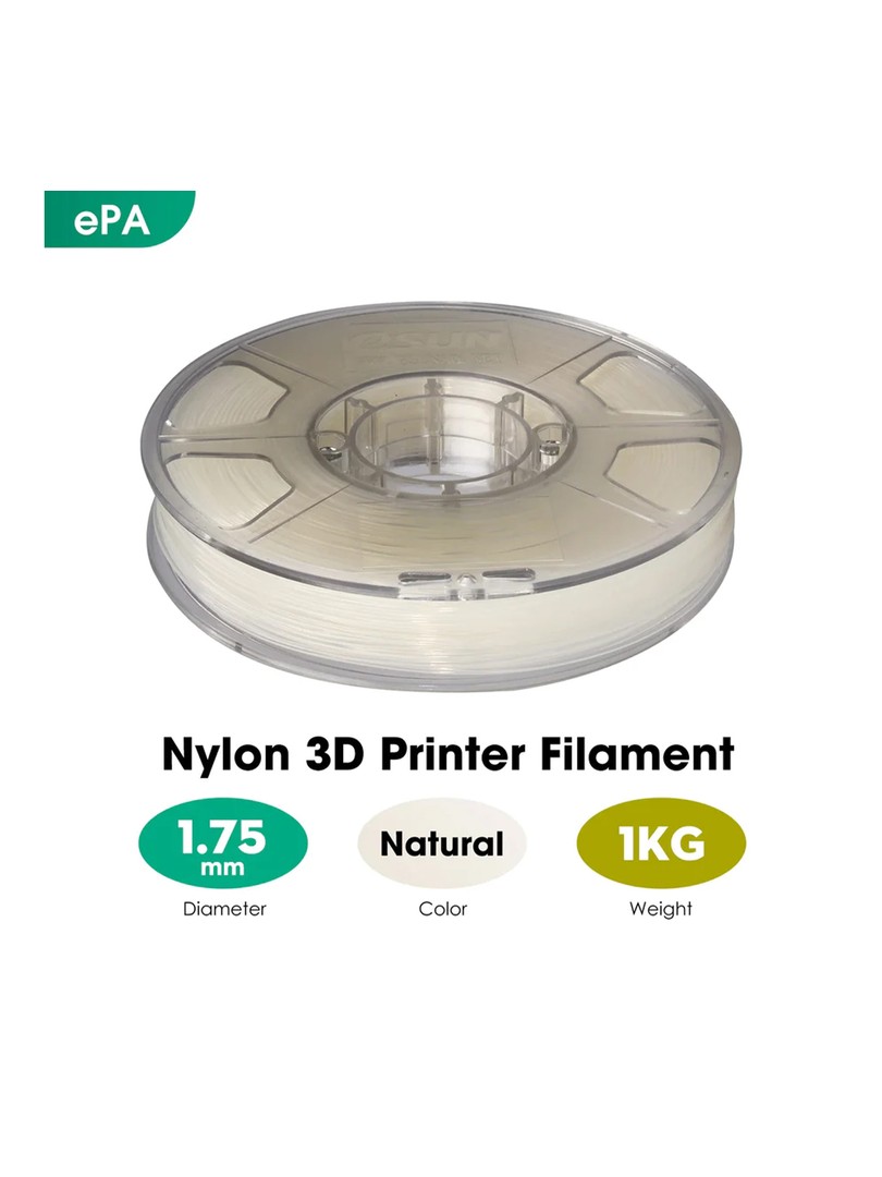 eSUN PA Filament 1.75mm 1000g Naturalny
