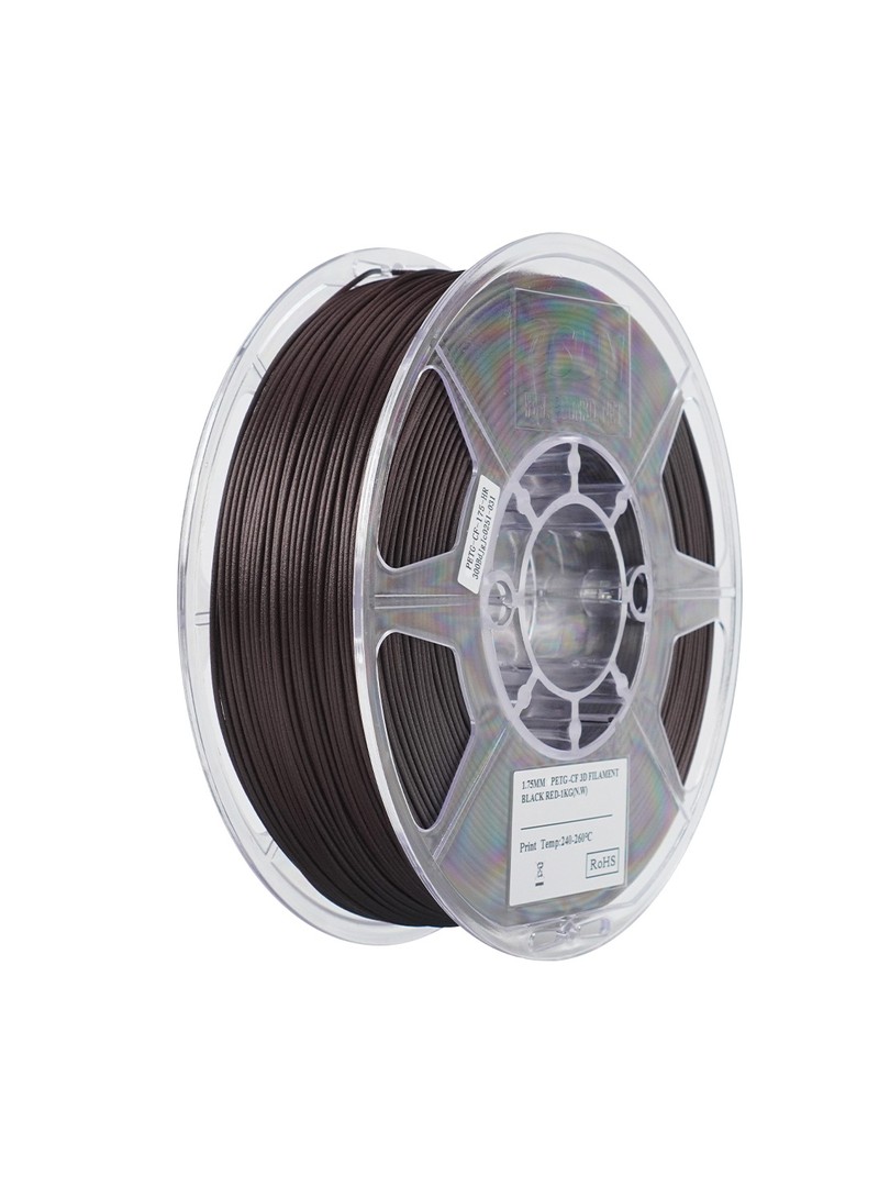 eSUN PETG-CF Filament czarno-czerwony 1.75mm 1000g