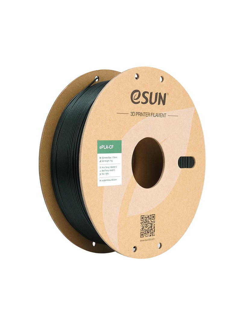 eSUN PLA-CF Filament zielony 1.75mm 1000g papierowa szpula