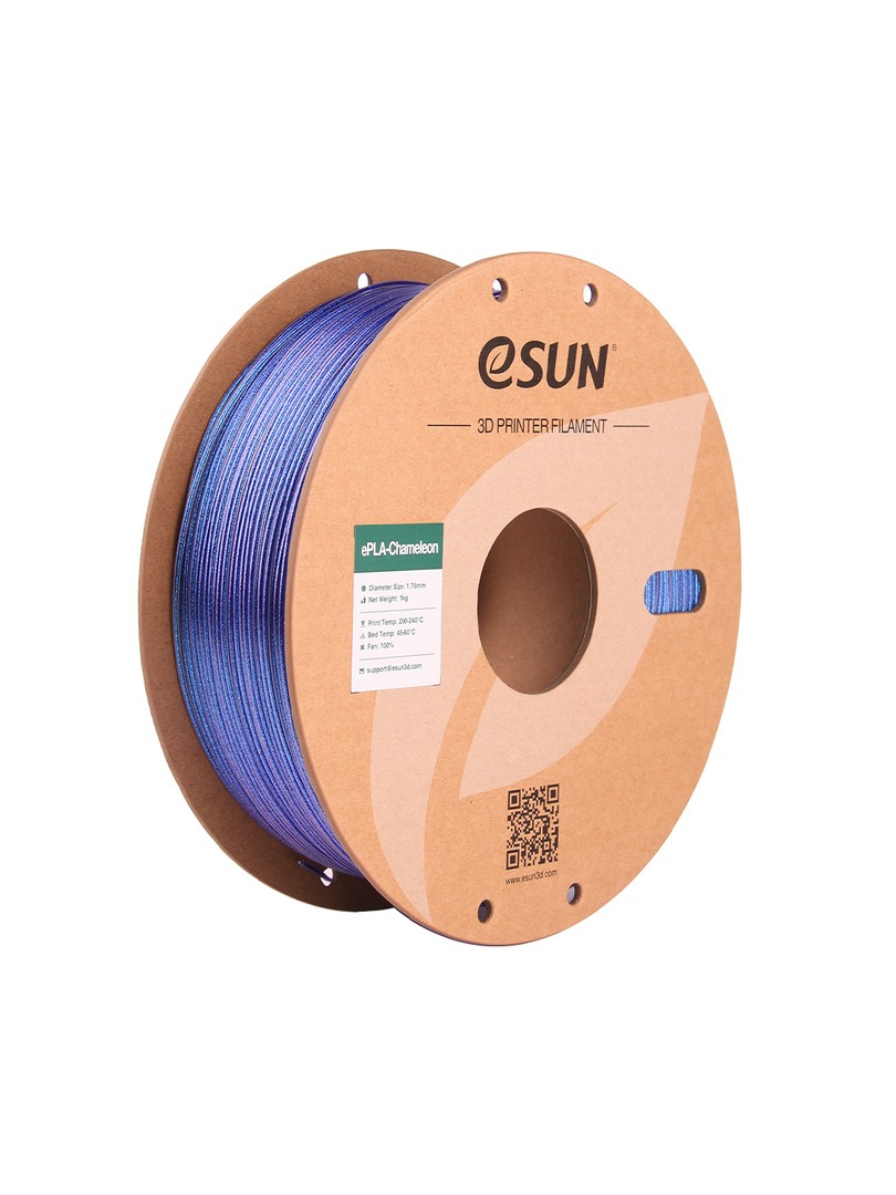 eSUN ePLA-Chameleon Filament galaxy blue niebieski 1.75mm 1000g papierowa szpula