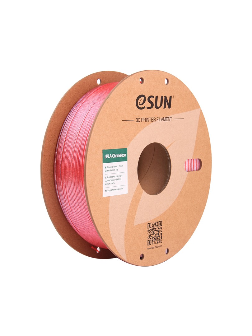 eSUN ePLA-Chameleon Filament rasberry red malinowy 1.75mm 1000g papierowa szpula