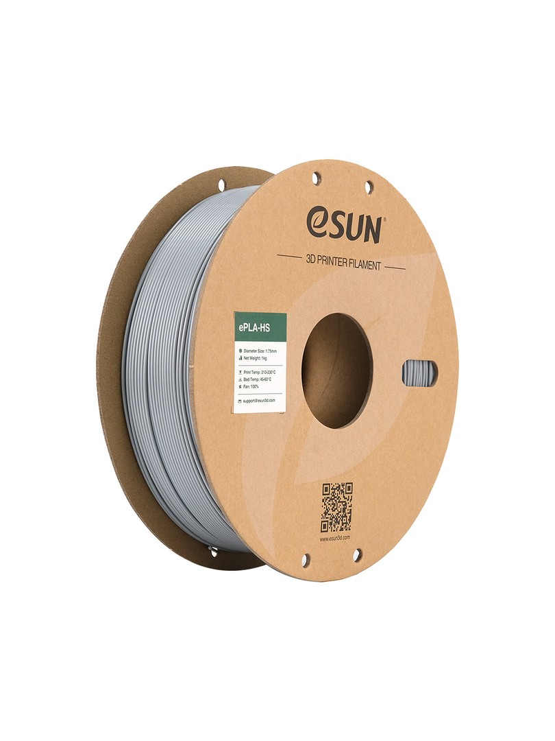 eSUN PLA-HS Filament 1.75mm 1000g Grey Szary