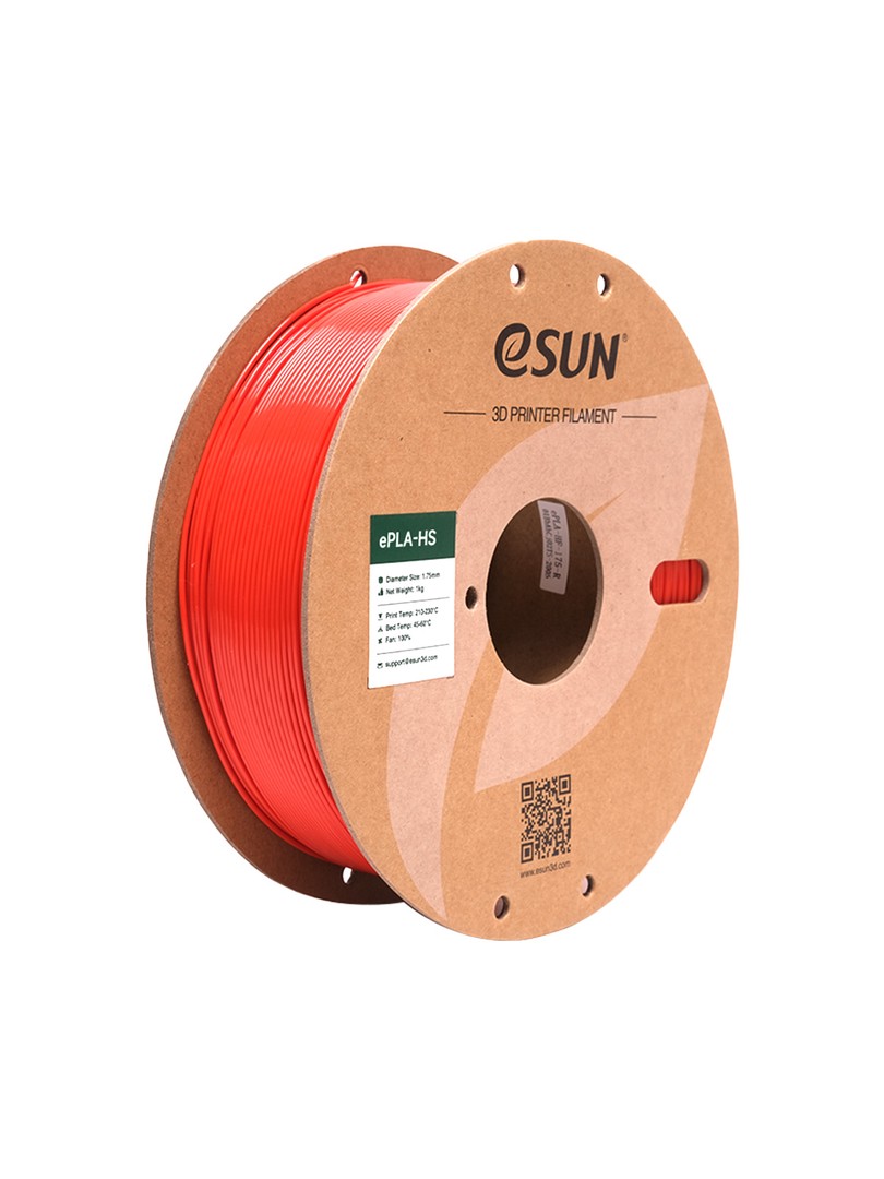 eSUN PLA-HS Filament 1.75mm 1000g Red Czerwony