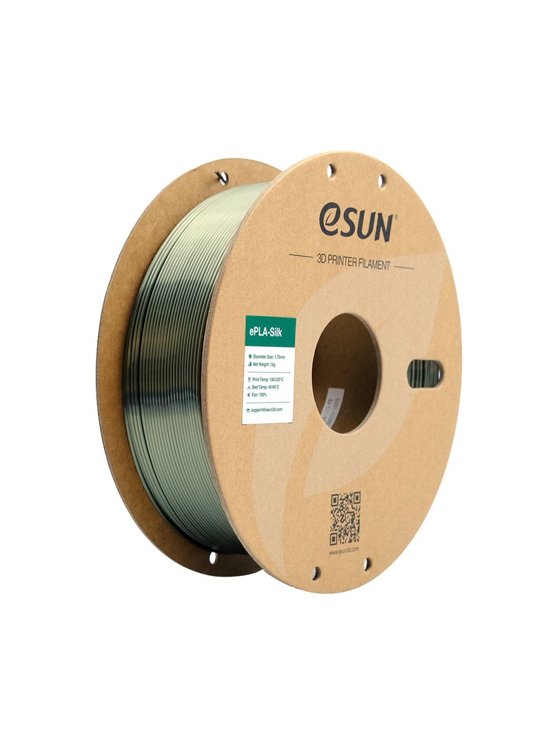 eSUN Silk-PLA Filament brąz bronze 1.75mm 1000g papierowa szpula