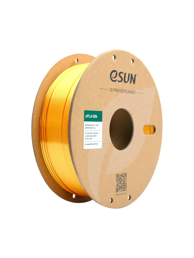 eSUN Silk-PLA Filament złoty 1.75mm 1000g papierowa szpula