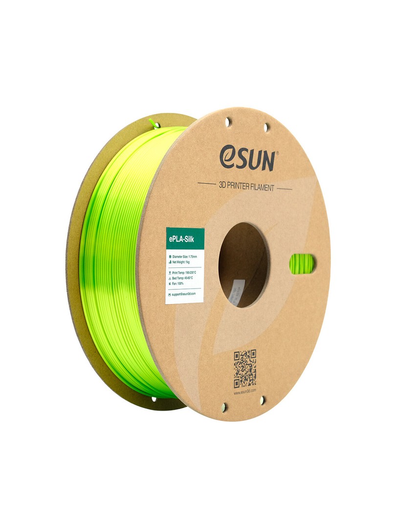 eSUN PLA-Silk Filament 1.75mm 1000g Lime Limonkowy