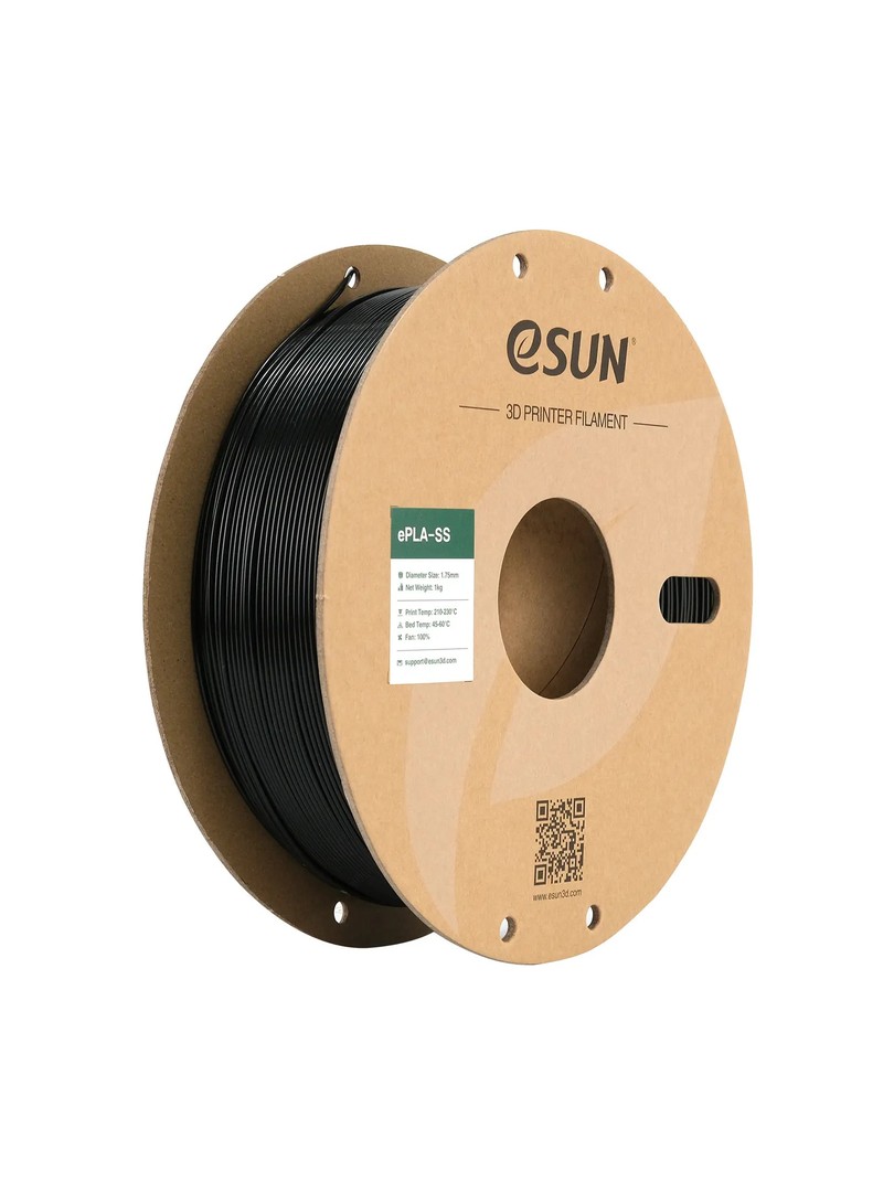 eSUN PLA-SS Filament 1.75mm 1000g Black Czarny