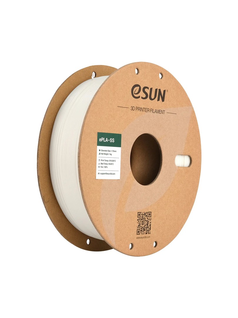 eSUN PLA-SS Filament 1.75mm 1000g White Biały