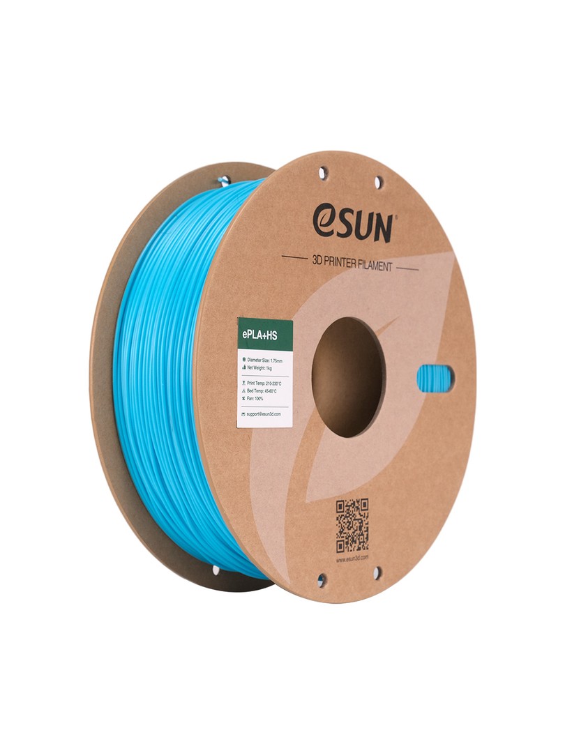 eSUN PLA+HS Filament jasnoniebieski 1.75mm 1000g papierowa szpula