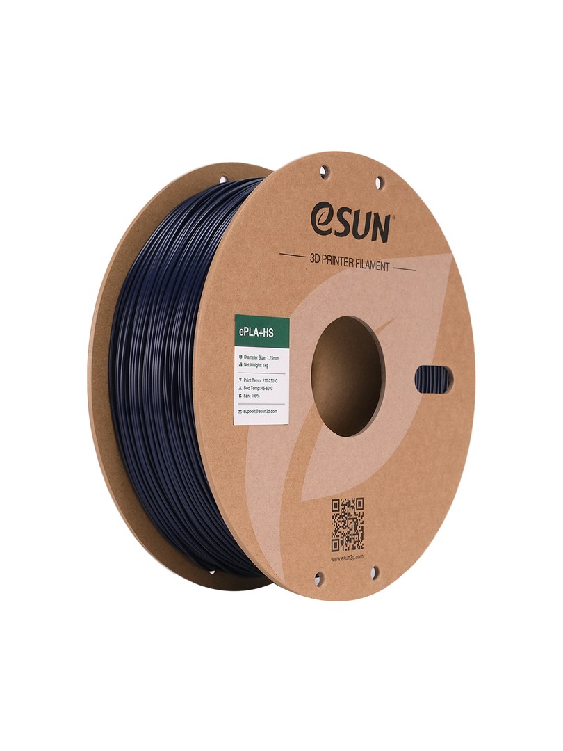 eSUN PLA+HS Filament ciemnoniebieski 1.75mm 1000g papierowa szpula