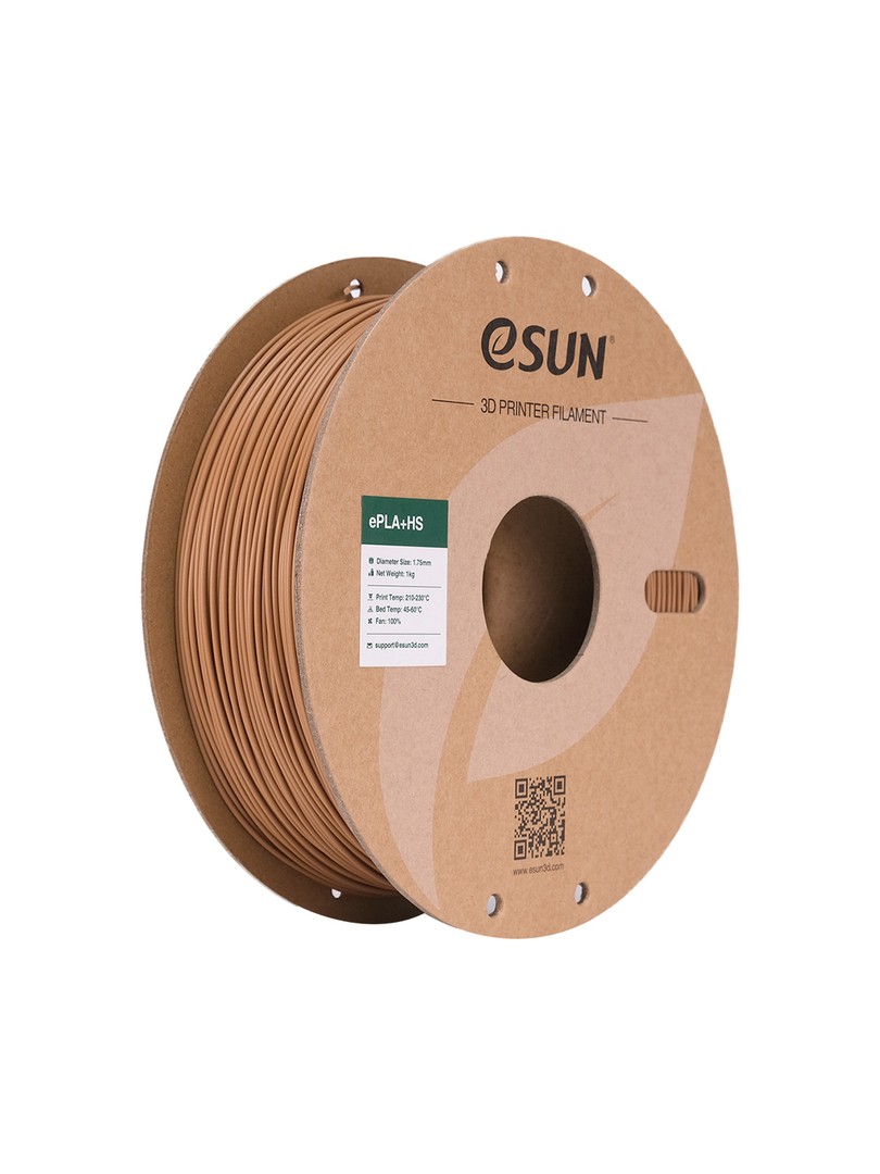 eSUN PLA+HS Filament jasnobrązowy 1.75mm 1000g papierowa szpula