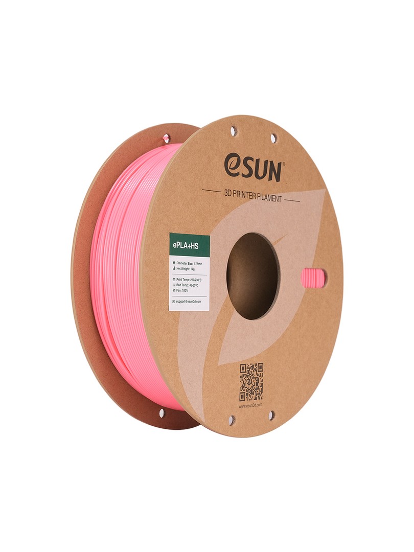 eSUN PLA+HS Filament różowy 1.75mm 1000g papierowa szpula