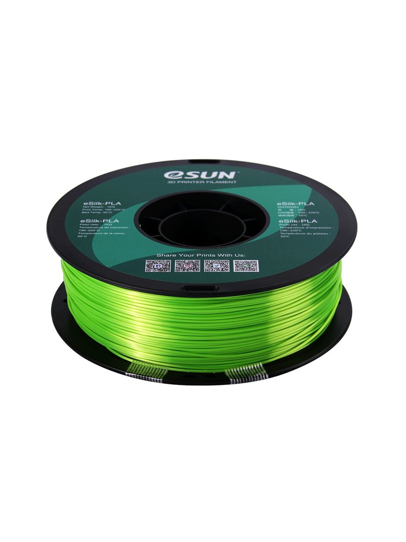 eSUN PLA-Silk Filament 1,75mm 1000g limonka