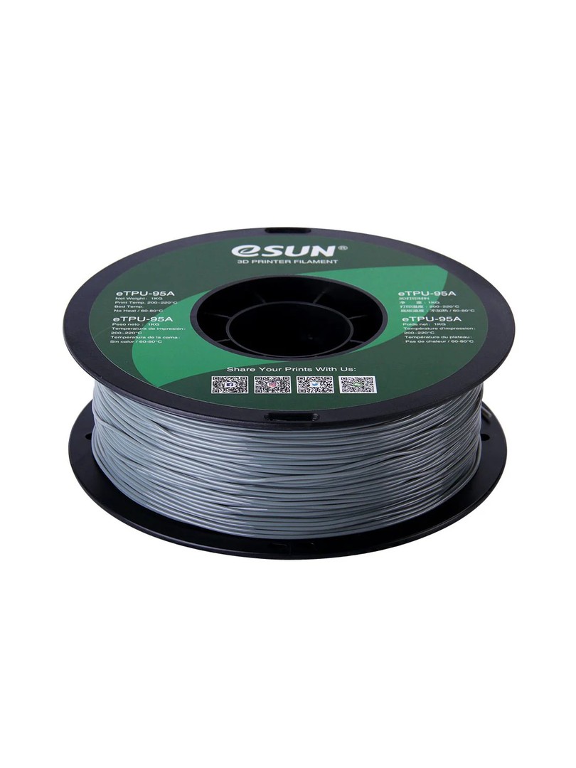 eSUN TPU-95A Filament 1,75mm 1000g szary