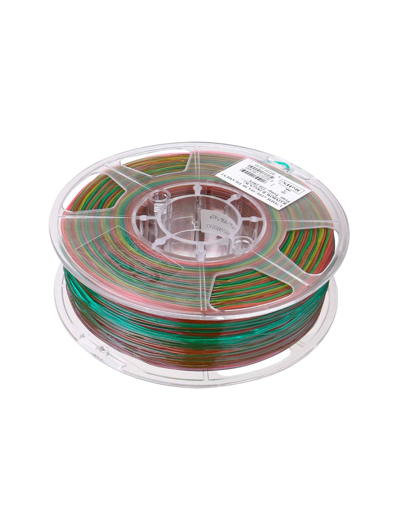 eSUN TPU-95A Filament 1,75mm 1000g tęczowy B