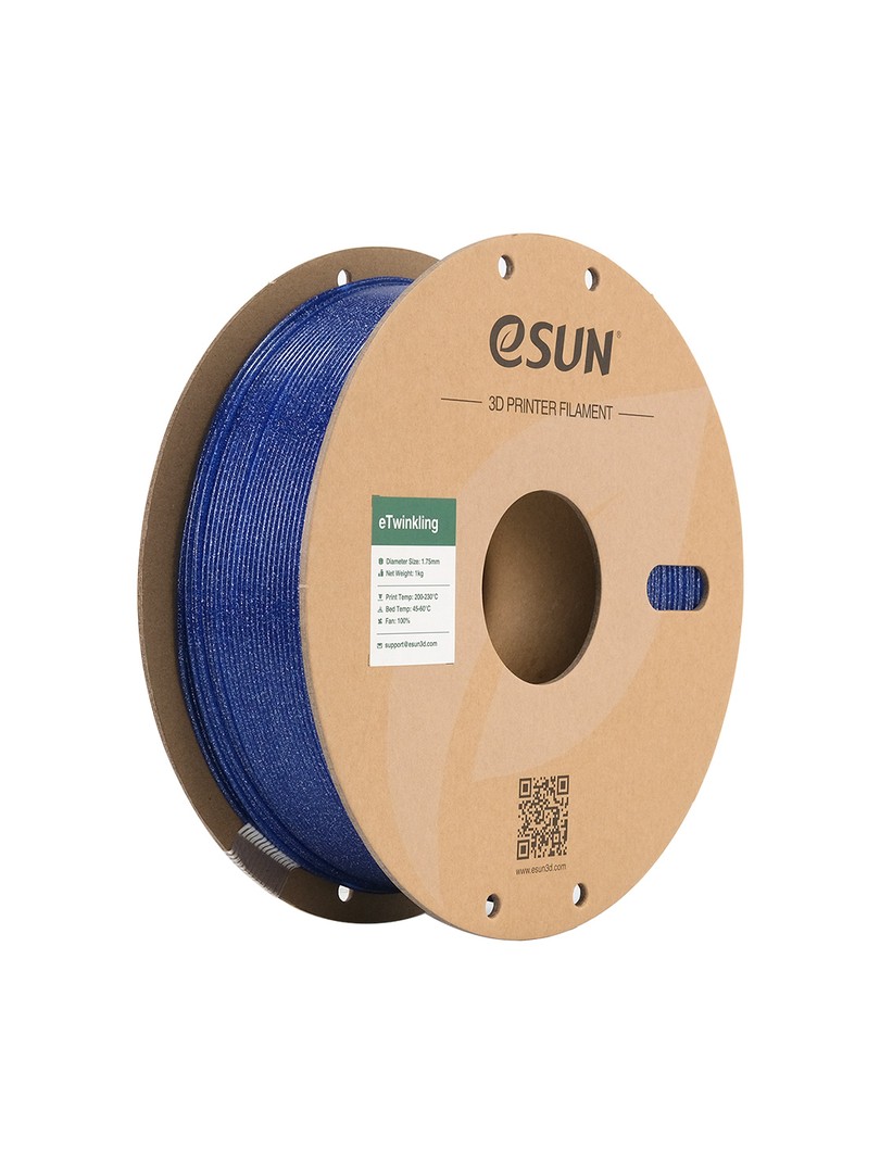eSUN PLA-Twinkling Filament 1.75mm 1000g Blue Niebieski