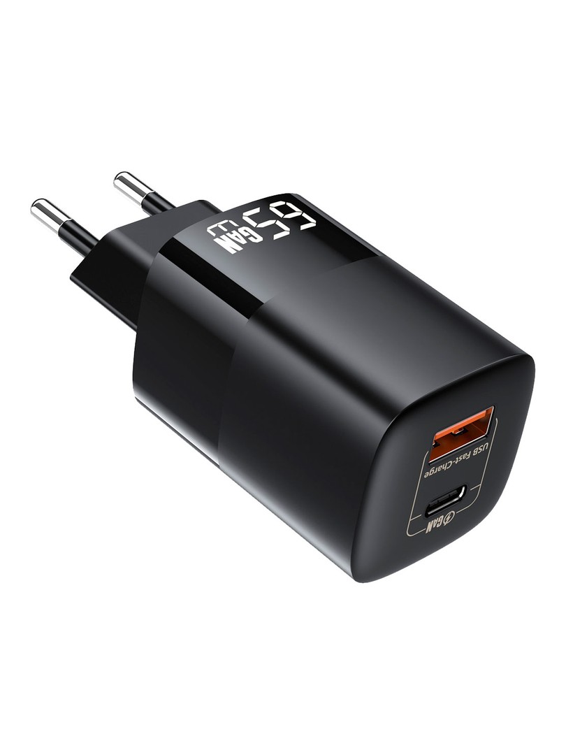 FNIRSI zasilacz szybka ładowarka 65W PD GaN Quick Charger
