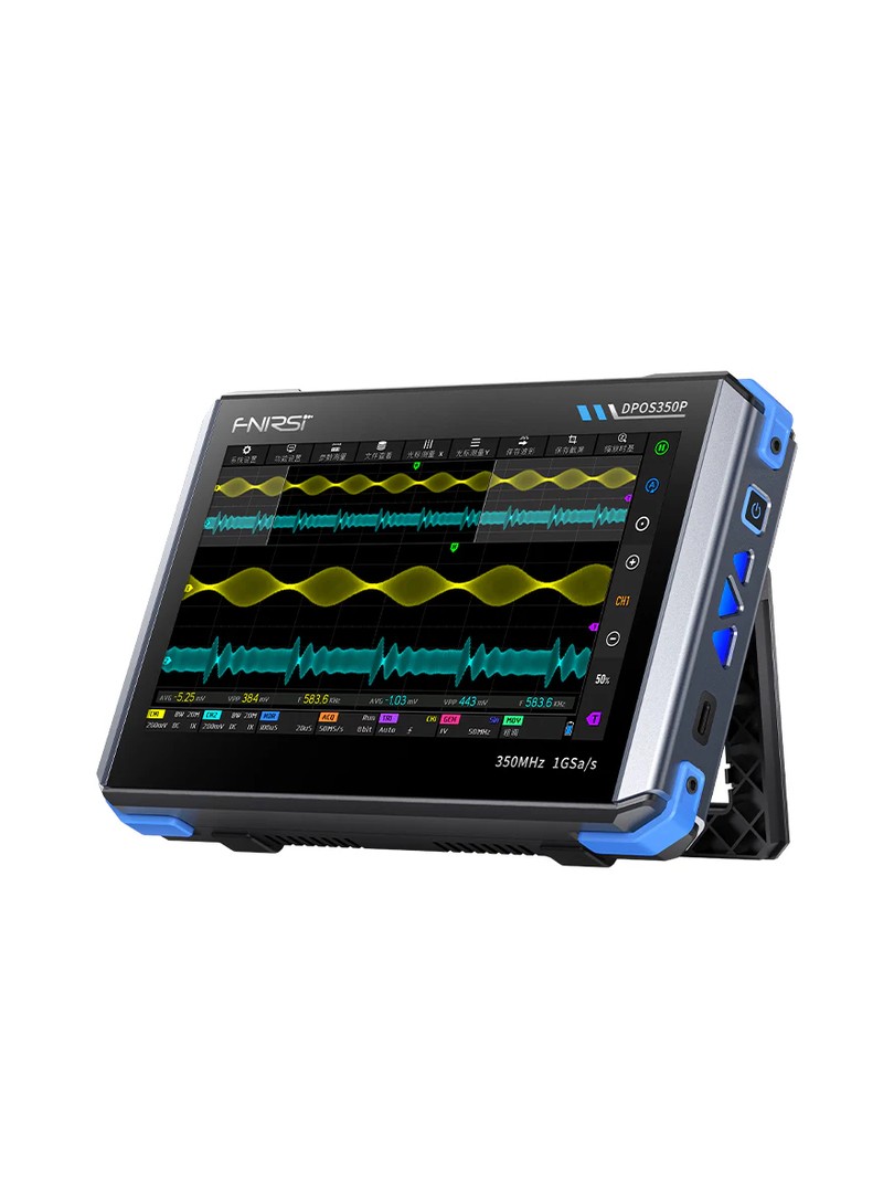 FNIRSI DPOS350P Oscyloskop cyfrowy 4 w 1 350 MHz 1 GSPS
