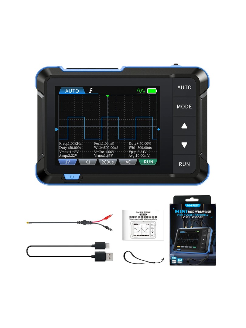 FNIRSI ręczny oscyloskop DSO-153 Standard 2w1