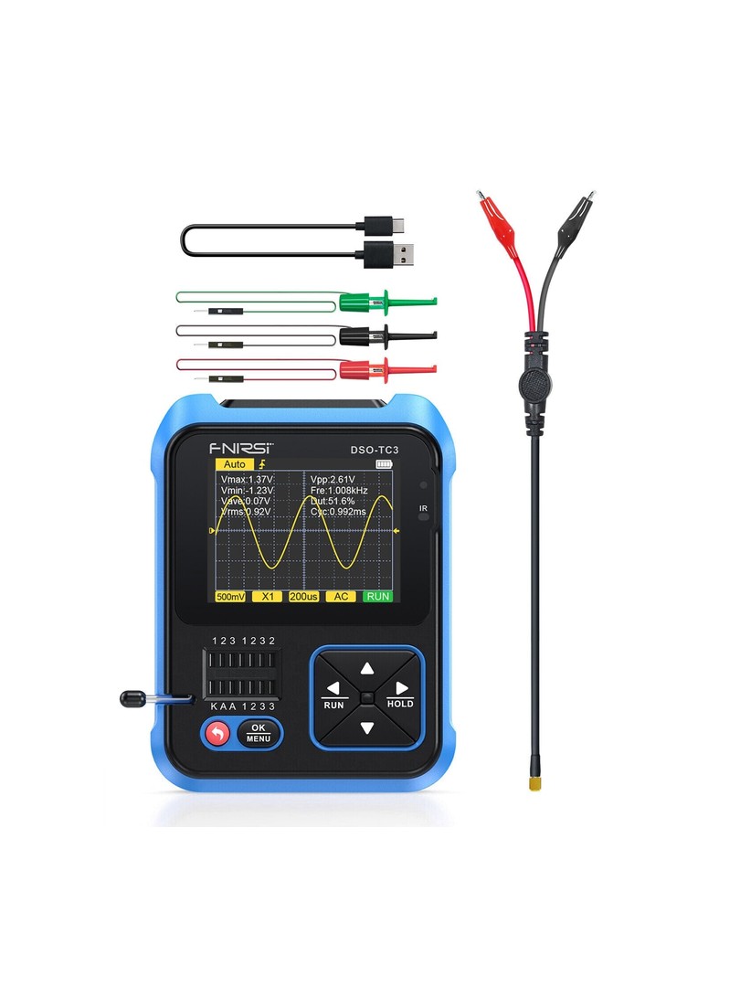 FNIRSI DSO-TC3 3w1 oscyloskop przenośny Standard