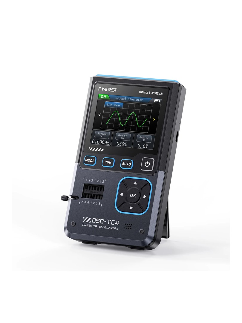 FNIRSI DSO-TC4 Cyfrowy oscyloskop Tester tranzystorów Generator sygnału 3 w 1