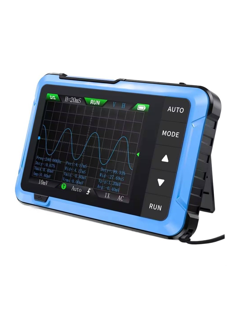 FNIRSI DSO-510 2 w 1 Mini ręczny oscyloskop cyfrowy DDS Generator sygnału