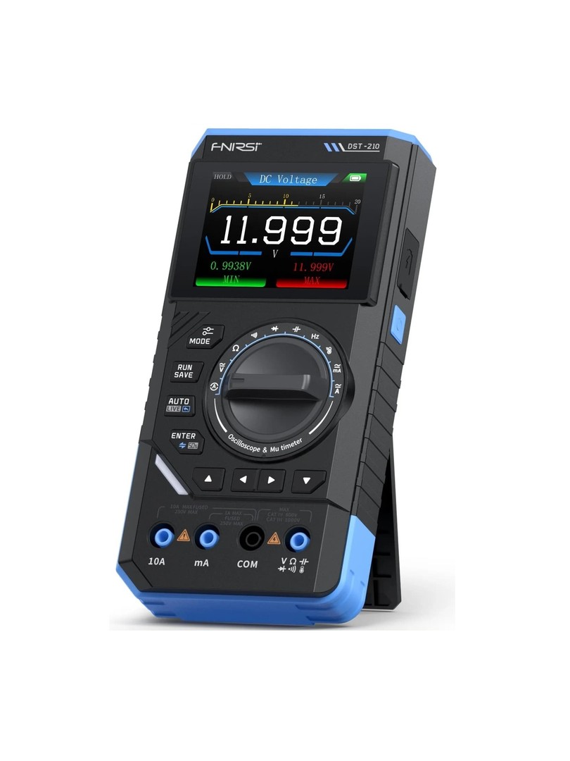 FNIRSI DST-210 ręczny oscyloskop cyfrowy 3 w 1 z generatorem sygnału