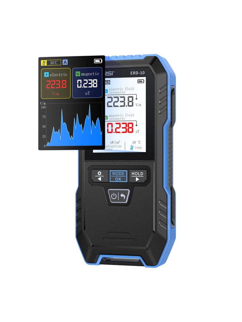 FNIRSI ERD-10 detektor promieniowania elektromagnetycznego