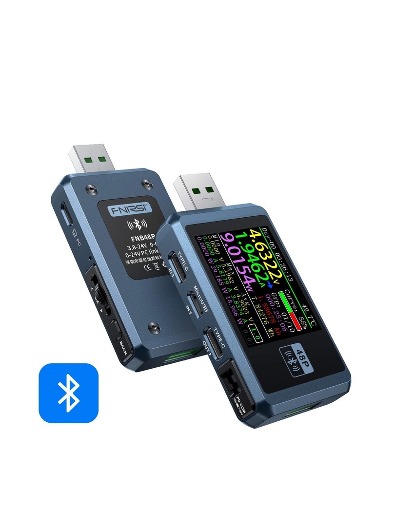 FNIRSI FNB48P USB miernik z Bluetooth