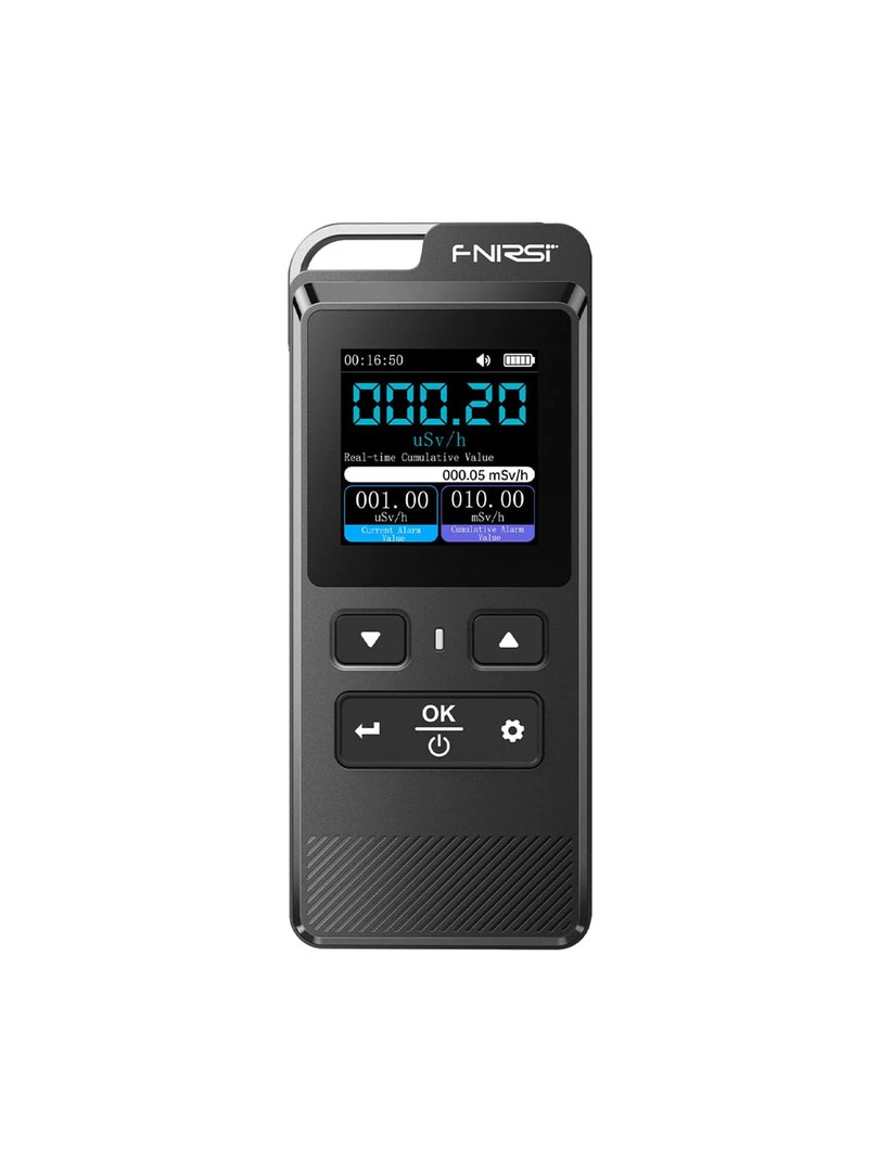 FNIRSI GC-02 Licznik Geiger detektor promieniowania jądrowego