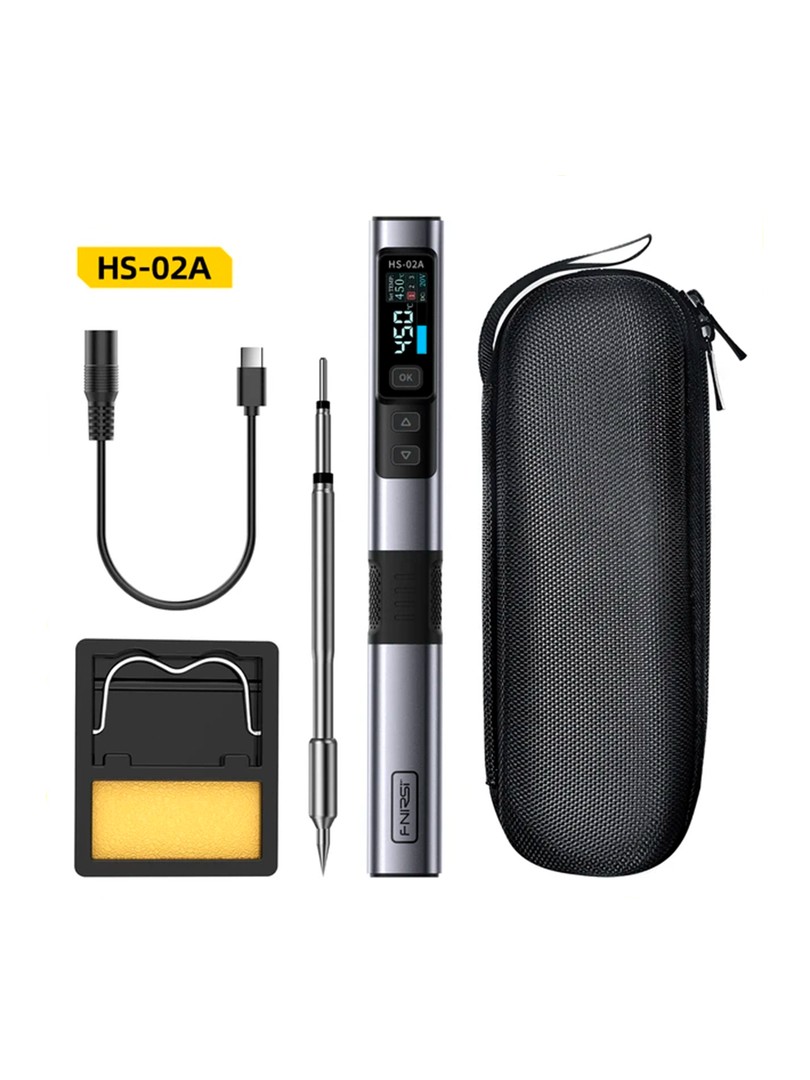 FNIRSI HS-02A lutownica standard zestaw