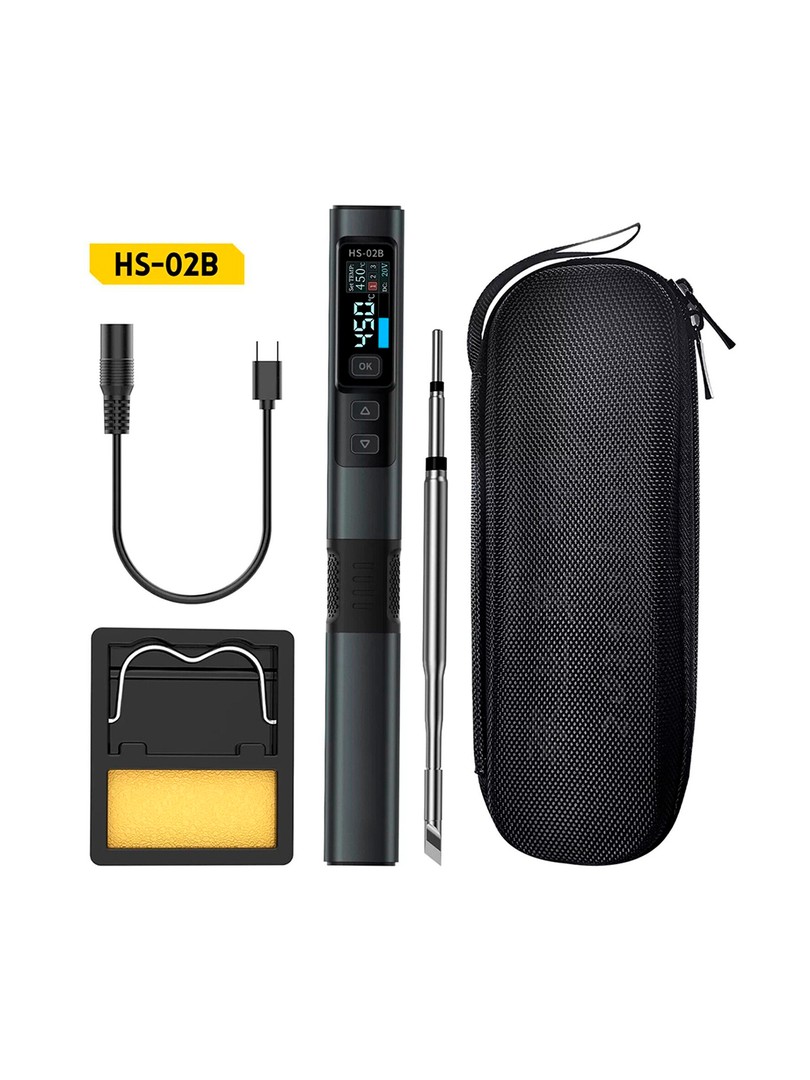 FNIRSI HS-02B lutownica standard zestaw