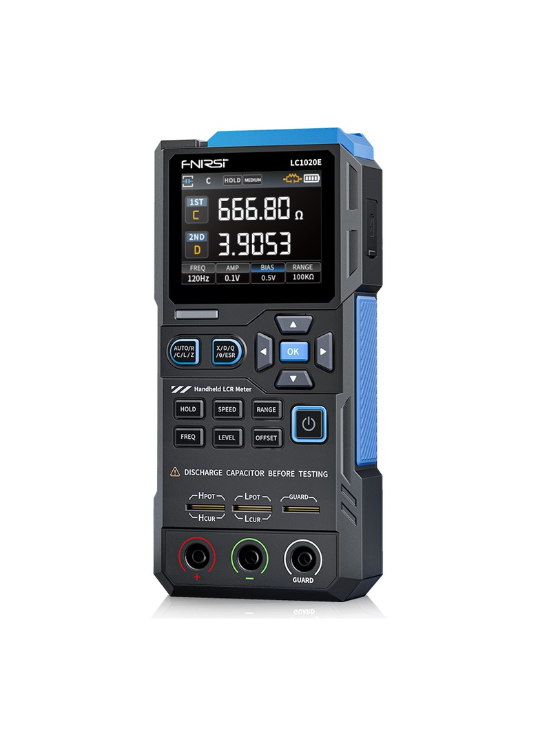 FNIRSI LC1020E tester elementów elektronicznych cyfrowy mostek LCR