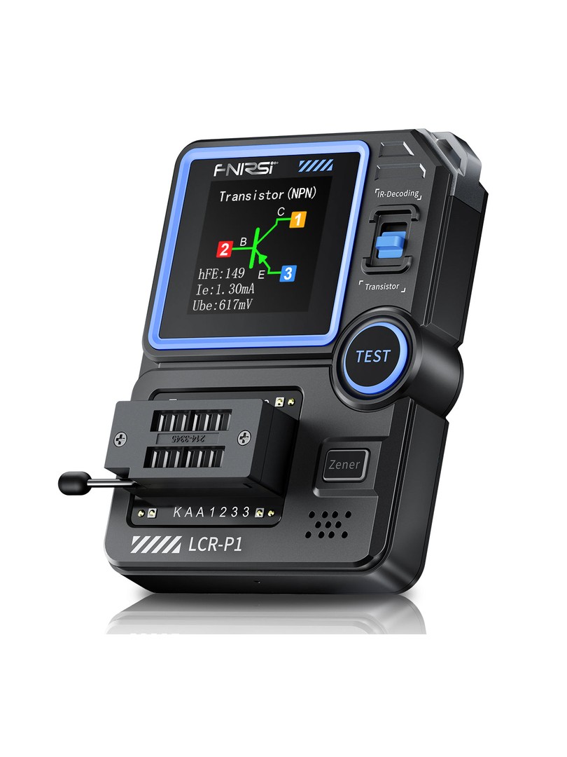 FNIRSI LCR-P1 TESTER TRANZYSTORÓW multimetr