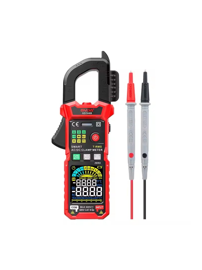 GVDA GD166B Cyfrowy miernik cęgowy