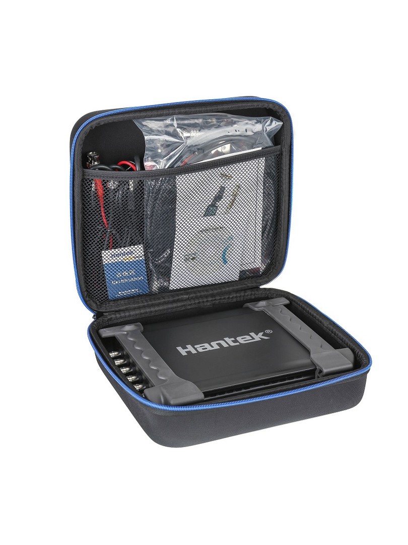 Hantek 1008C przenośny oscyloskop cyfrowy 8-Ch 250KHz 2.4MSa/s samochodowy do zastosowań motoryzacyjnych