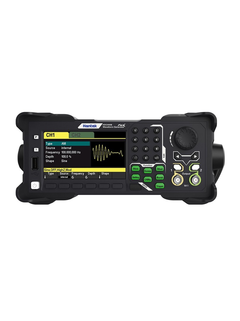 Hantek HDG3042B generator sygnałów 2-Ch 40MHz 300MSa/s