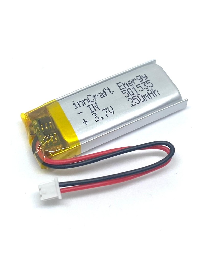 InnCraft IN501535 Bateria litowo-polimerowa 250 mAh 3.7V 36×15×5 mm