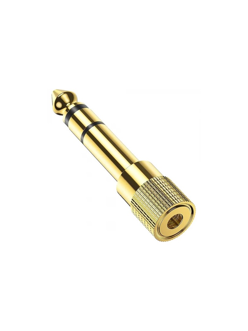 ProRock przejściówka adapter stereo MINI JACK 3.5mm do 6.3mm L-KLS1-PTJ-06A-3.5-G